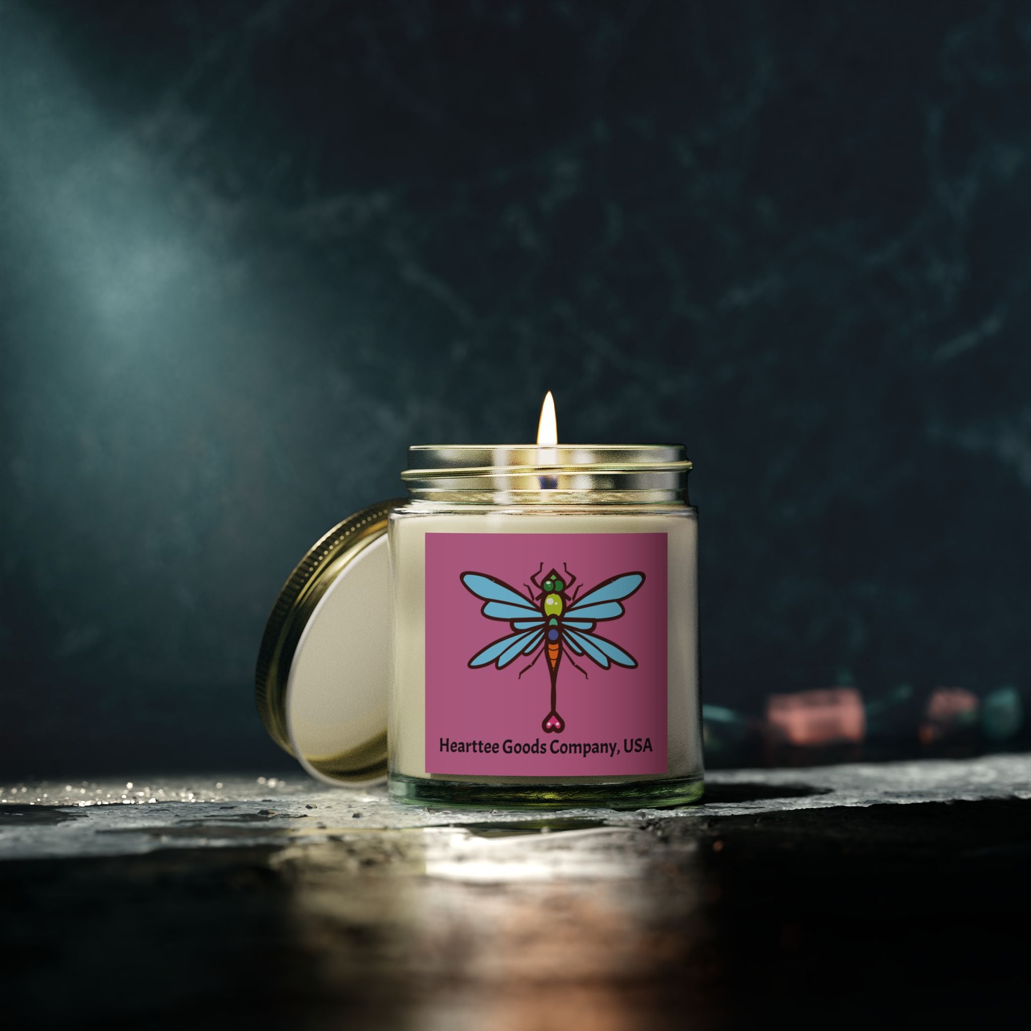 Classic DragonFLy Candles- Coconut Apricot Wax-4oz