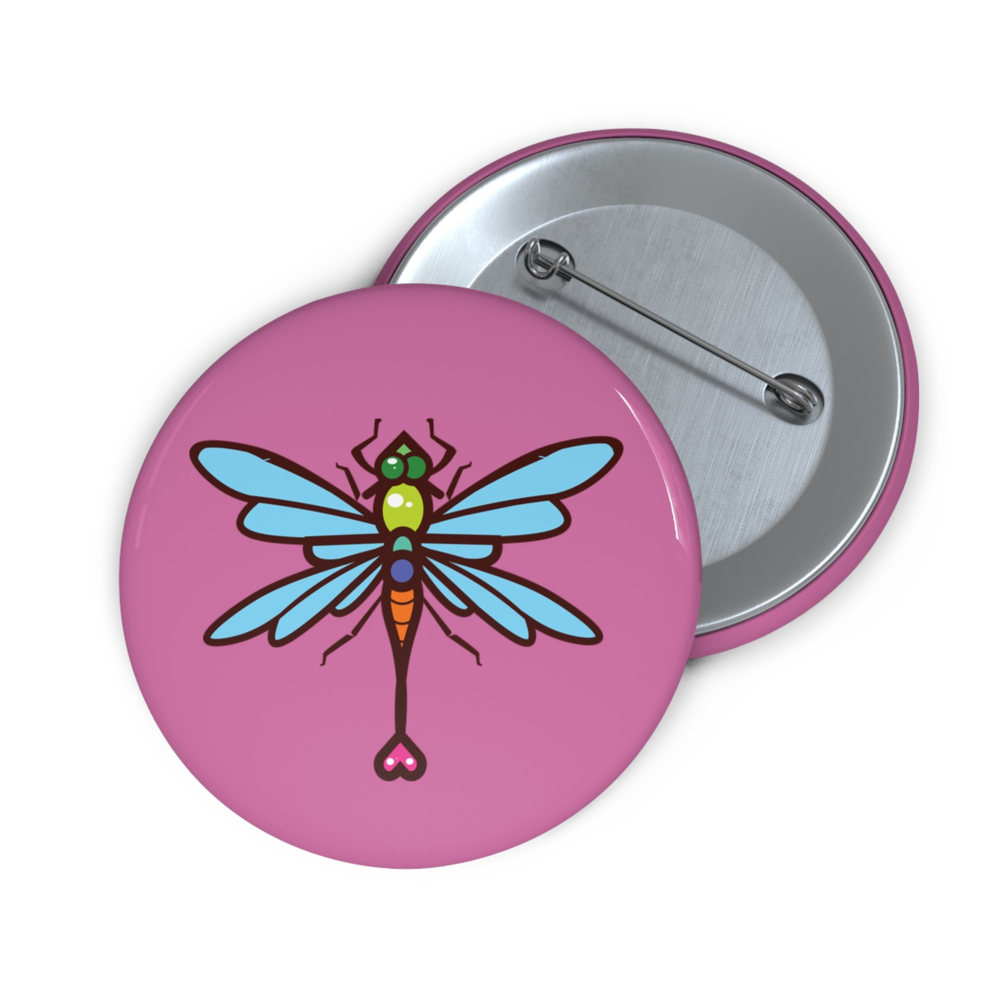 DragonFly Button (pink)