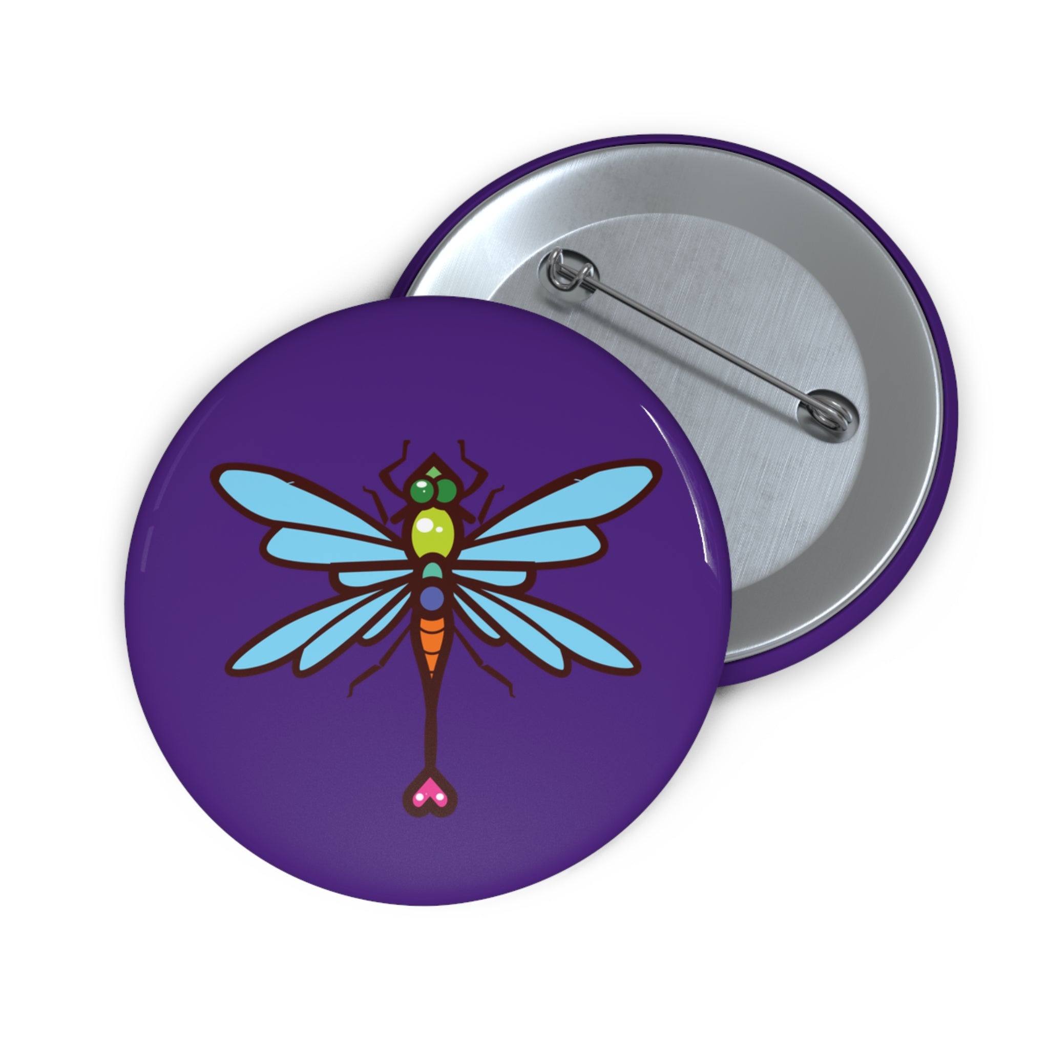 DragonFly Button (Purple)