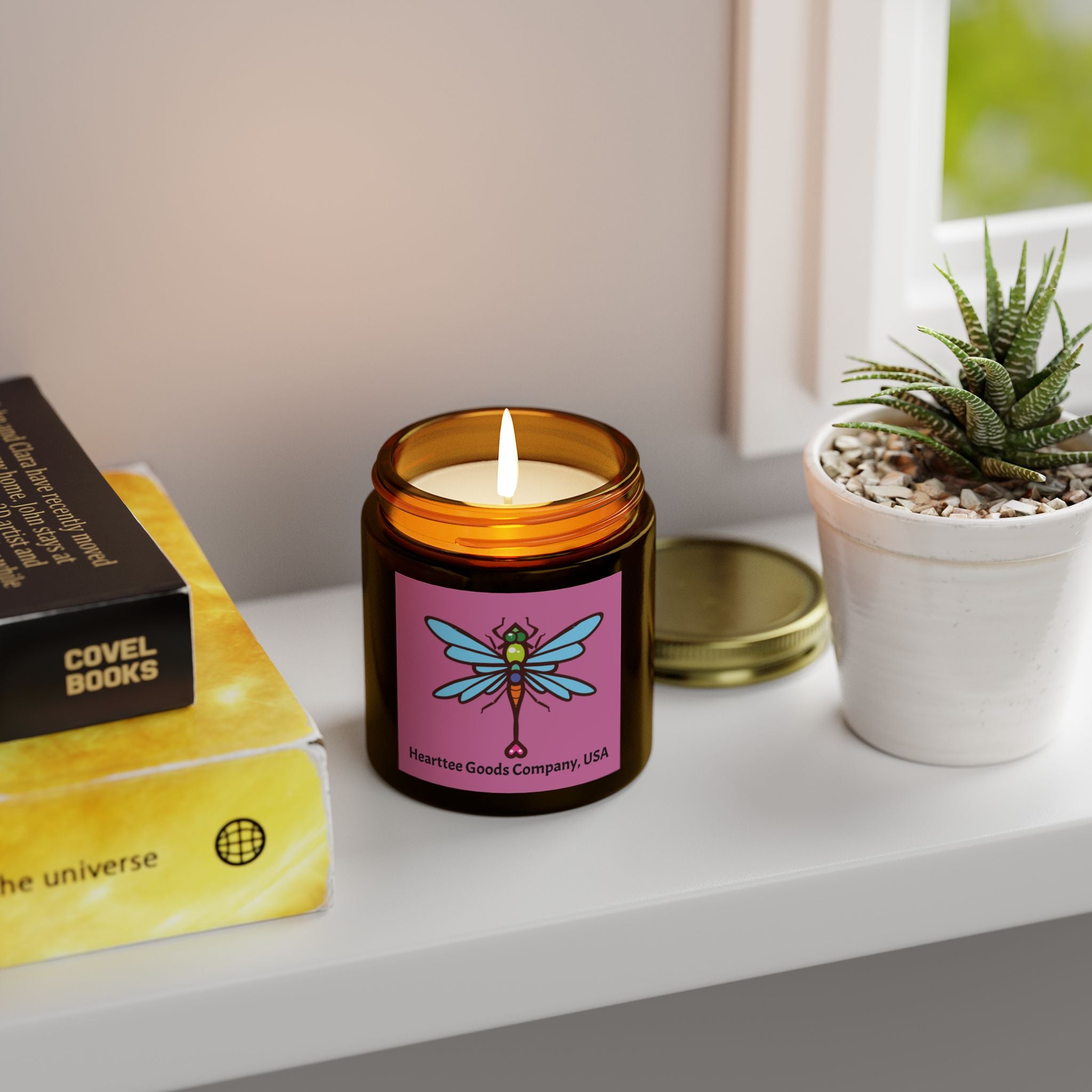 Classic DragonFLy Candles- Coconut Apricot Wax-4oz