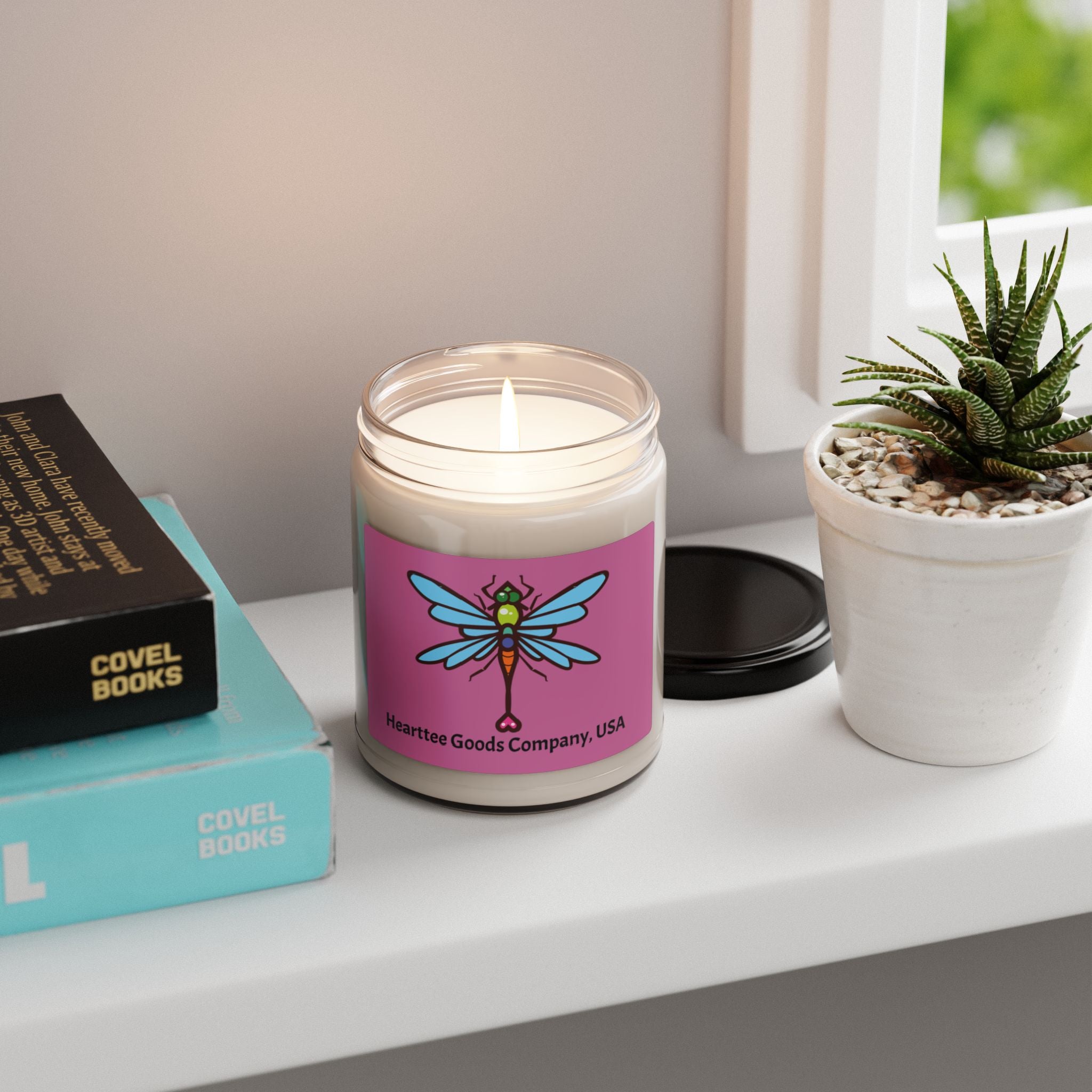 DragonFly Logo Scented Soy Candle, 9oz