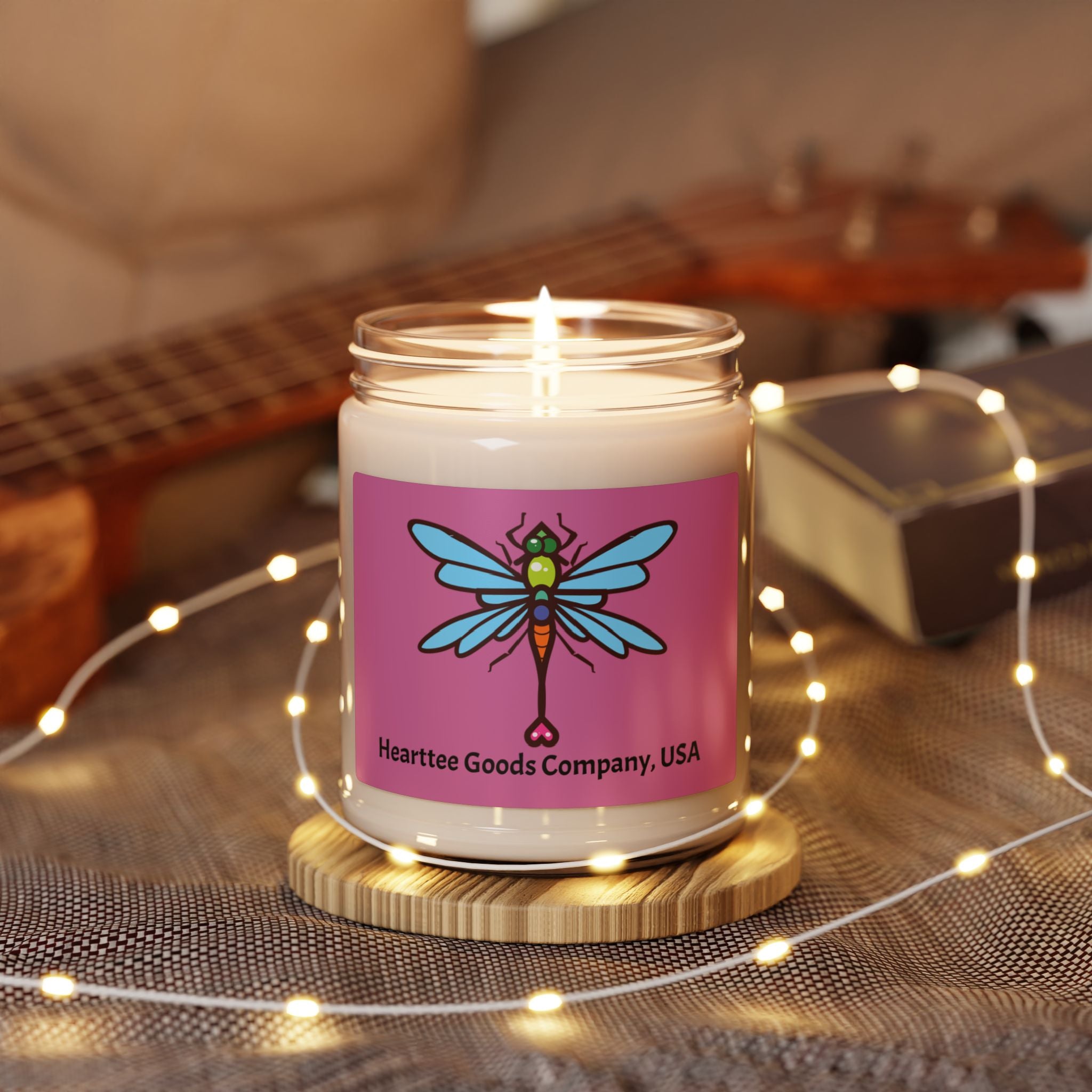 DragonFly Logo Scented Soy Candle, 9oz