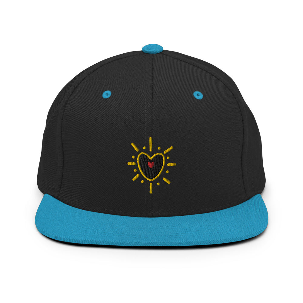 BLACKHEART SNAPBACK CAP