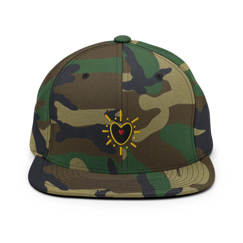 BLACKHEART SNAPBACK CAP