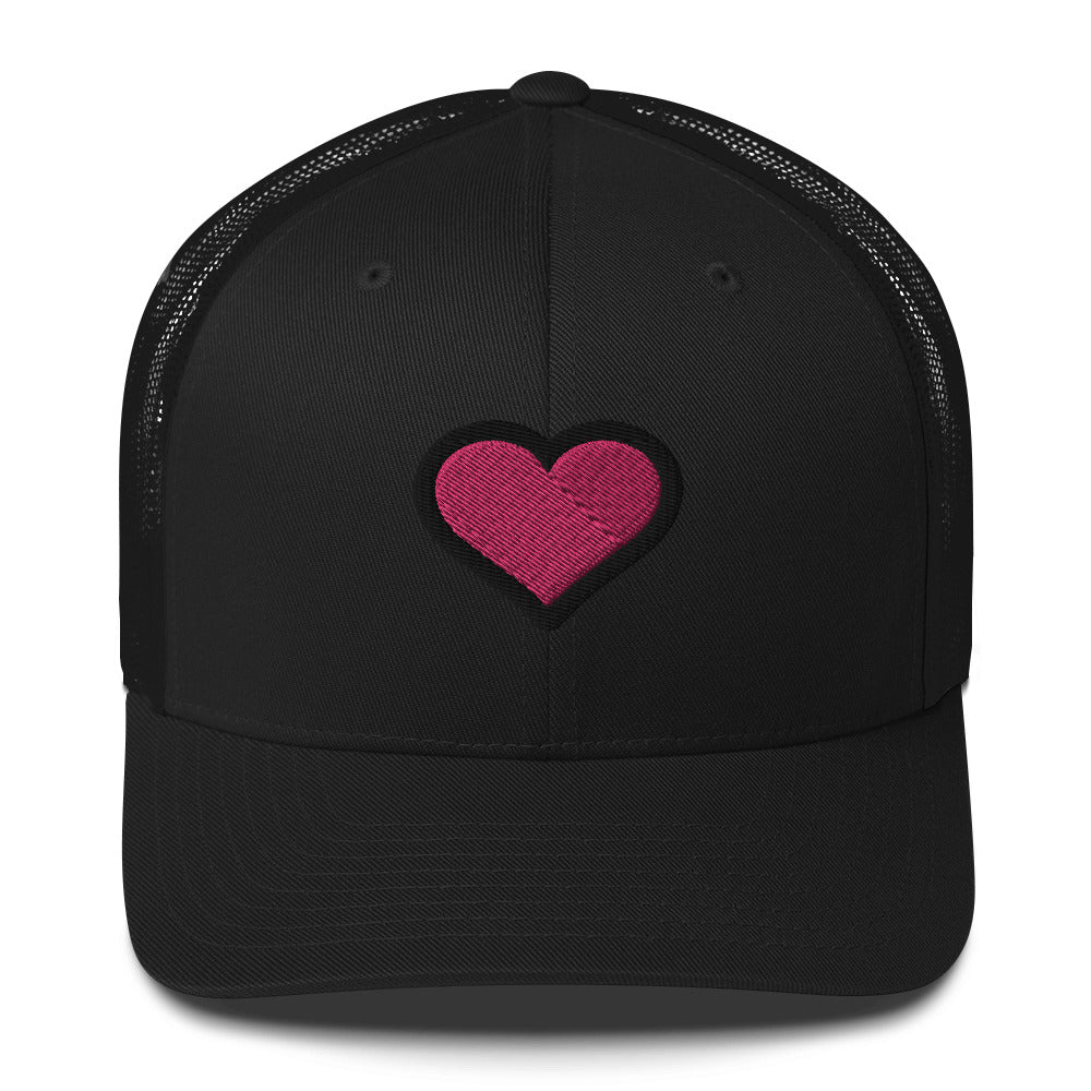 BASIC HEART Trucker Cap