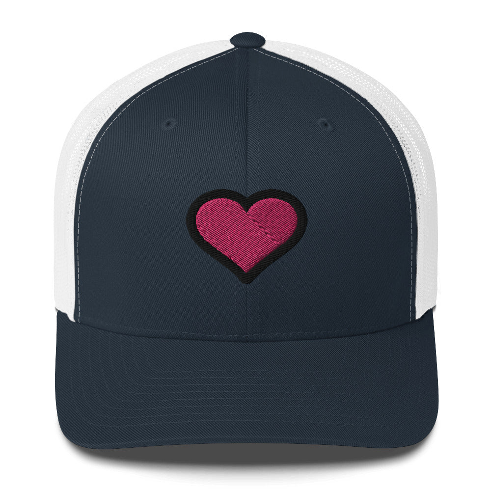 BASIC HEART Trucker Cap