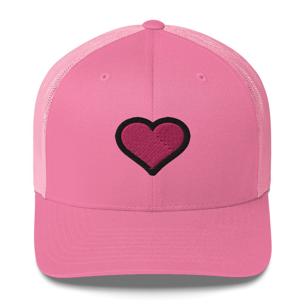 BASIC HEART Trucker Cap
